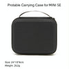 Shockproof Nylon Carrying Hard Case Storage Bag for DJI Mavic Mini SE, Size: 24 x 19 x 9cm(Black + Red Liner)