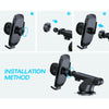 JOYROOM JR-ZS259 360-degree Rotating Stretching Mechanical Dashboard Car Holder for 4.7-6.9 inch Mobile Phones