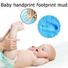 10 PCS Baby Care Air Dry Soft Clay Baby Hand and Foot Inkpad(White)