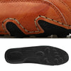Spring And Summer Men Casual Octopus Peas Lazy Shoes Breathable Leather Shoes, Size: 41(Brown)