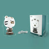 3W Cartoon Crown Pet USB Touch Control Night Light(Tiger Coffee)