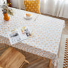 Rural Farm PVC Paper Waterproof Oil Wash Desktop Table Cloth, Size: 140x220cm(Peach)