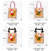 Christmas Decoration Riding Deer Tote Bag Kids Candy Cartoon Gift Bag, Style: Striped Odl Man