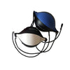 Pear-Shaped Suspended Boxing Training Ball(White Black)