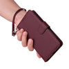 For Samsung Galaxy S25 5G BETOPNICE BN-005 2 in 1 Detachable Imitate Genuine Leather Phone Case(Wine Red)