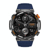 HT17 1.46 inch Round Screen Bluetooth Smart Watch, Support Health Monitoring & 100+ Sports Modes(Blue)