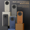 For Redmi A3 HUIYI Leather Magnetic Phone Case(Grey)