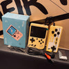 MK800 Doubles 3.0 inch Macaron Mini Handheld Game Console Built-in 800 Games(Blue)
