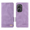 For Asus Zenfone 9 Magnetic Clasp Flip Leather Phone Case(Purple)