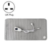 Home Physiotherapy Heating Pad Electric Heating Blanket, Size: 40x30cm, Plug Tpye:UK Plug(Silver Gray)