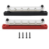 CP-3122 1 Pair 150A 48V RV Yacht Car High Current Single-row 4-way Terminal Busbar