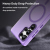 For Samsung Galaxy S25 Ultra MagSafe Frosted Translucent TPU + PC Full Coverage Phone Case(Dark Purple)