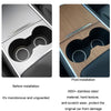 For Tesla Model3/Y Central Control Panel Modification Anti-Scratch Protective Sticker(Matte White)