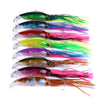 HENGJIA JIZ002 10cm/16.6g Big Octopus Squid Shaped Hard Baits Long Shot Fishing Lures Tackle Baits Fit Sea Fishing and Freshwater Fishing (E)