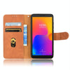 For Alcatel 1B 2022 Skin Feel Magnetic Flip Leather Phone Case(Brown)