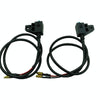 Motorcycle Electric Vehicle Brake Power-Off Switch Scooter Front Rear Disc Brake Switch With Wire(Left)