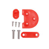For Xiaomi M365 / M365 Pro Electric Scooter Foot Support Heightening Pad Rear Light Gasket(Red)