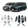 For Toyota 2022 VOXY/Noah 90 Series Right-hand Drive Glass Switch Panel Modification Sticker(Piano Black)
