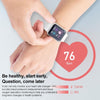 Y68M 1.44 inch Smart Watch, Support Heart Rate Blood Pressure Blood Oxygen Monitoring(Pink)