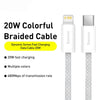 Baseus CALD000102 Dynamic Series 20W USB-C / Type-C to 8 Pin Fast Charging Data Cable, Cable Length:2m(White)