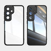 For Samsung Galaxy S24 FE 5G Acrylic Hybrid TPU Armor Shockproof Phone Case(Black)
