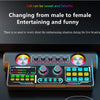 S900 Multifunctional Bluetooth Sound Card Live Phone Singing Stereo Surround Sound Desktop Audio Microphone Equipment