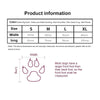 Pink Rabbit Anti-Slip Dog Socks (4 Pack, M)
