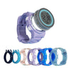 Changing Case Electronic Watch Mini Cartoon Alarm Clock Waterproof Watch(Girl)