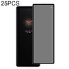 25 PCS Full Cover Anti-peeping Tempered Glass Film For Xiaomi Mi Mix Fold