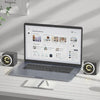 K1 Mini Desktop Computer Wired Speakers USB Subwoofer Speaker, Color: Light Edition Black