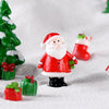 5pcs Christmas Decoration Accessories Micro Landscape Christmas Gift Resin Small Ornament, Style: Gift Bag No.1