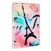 For Samsung Galaxy Tab 4 10.1 Painted TPU Tablet Case(Rose Tower)