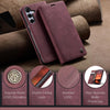 For Samsung Galaxy S25+ 5G CaseMe 013 Multifunctional Horizontal Flip Leather Phone Case(Red)