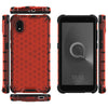 For Alcatel 1B (2020) Shockproof Honeycomb PC + TPU Case(Red)