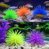 Purple Sea Urchin Aquarium Ornament - Large 13cm - Safe TPR