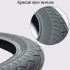 For 36cm-40cm Diameter Steering Wheel Car Silicone Protective Cover Wear Resistant Non-Slip Tire Pattern Driving Grip Sleeve(Gray)