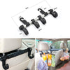 30cm Stainless Steel Extended Car Seat Back Hook Car Clothes Hanger(DM-045)