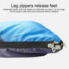 AOTU AT6101 1.3kg Outdoor Camping Stitchable Envelope Warm Sleeping Bag(Navy Blue)
