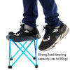 CLS C3 Outdoor Folding Stool Climbing Camping Portable Small Bench(Blue)