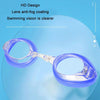 HAIZID Adult Competition Training Transparent Myopia Swimming Goggles, Color: 580 Gray 500 Degrees