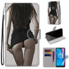 For Alcatel 1S (2020) / 3L (2020) Coloured Drawing Cross Texture Horizontal Flip PU Leather Case with Holder & Card Slots & Wallet & Lanyard(Upskirt)