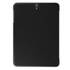 For Galaxy Tab S3 9.7 inch T820 / T825 Custer Texture Horizontal Flip Leather Case with 3-folding Holder(Black)