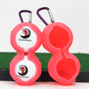2 PCS Golf Silicone Double-ball Protective Sleeve(Pink)