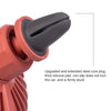 F829 Portable Car Air Outlet Electric Cooling Fan with LED Light(Yellow)