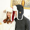 Autumn and Winter Outdoor Travel Windproof Warm Ear Protected Cap Flight Hats, Size:L58-60cm(Black)