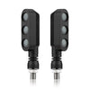 2 PCS KC050 Motorcycle LED Turn Signal Running Brake Light