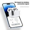 For AirPods 4 DUX DUCIS PECL Series Split Transparent Earphone Case with Hook(Transparent)