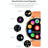 QS40 1.39 inch BT5.2 Smart Sport Watch, Support Bluetooth Call / Sleep / Blood Oxygen / Temperature / Heart Rate / Blood Pressure Health Monitor(Orange)