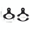 PULUZ Bike Handlebar Adapter Aluminum Mount for GoPro, Insta360, DJI and Other Action Cameras(Black)