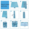 Picnic Mat Outdoor Portable Supplies Moisture Proof Picnic Grass Mat, Size:145X180CM(Lily)